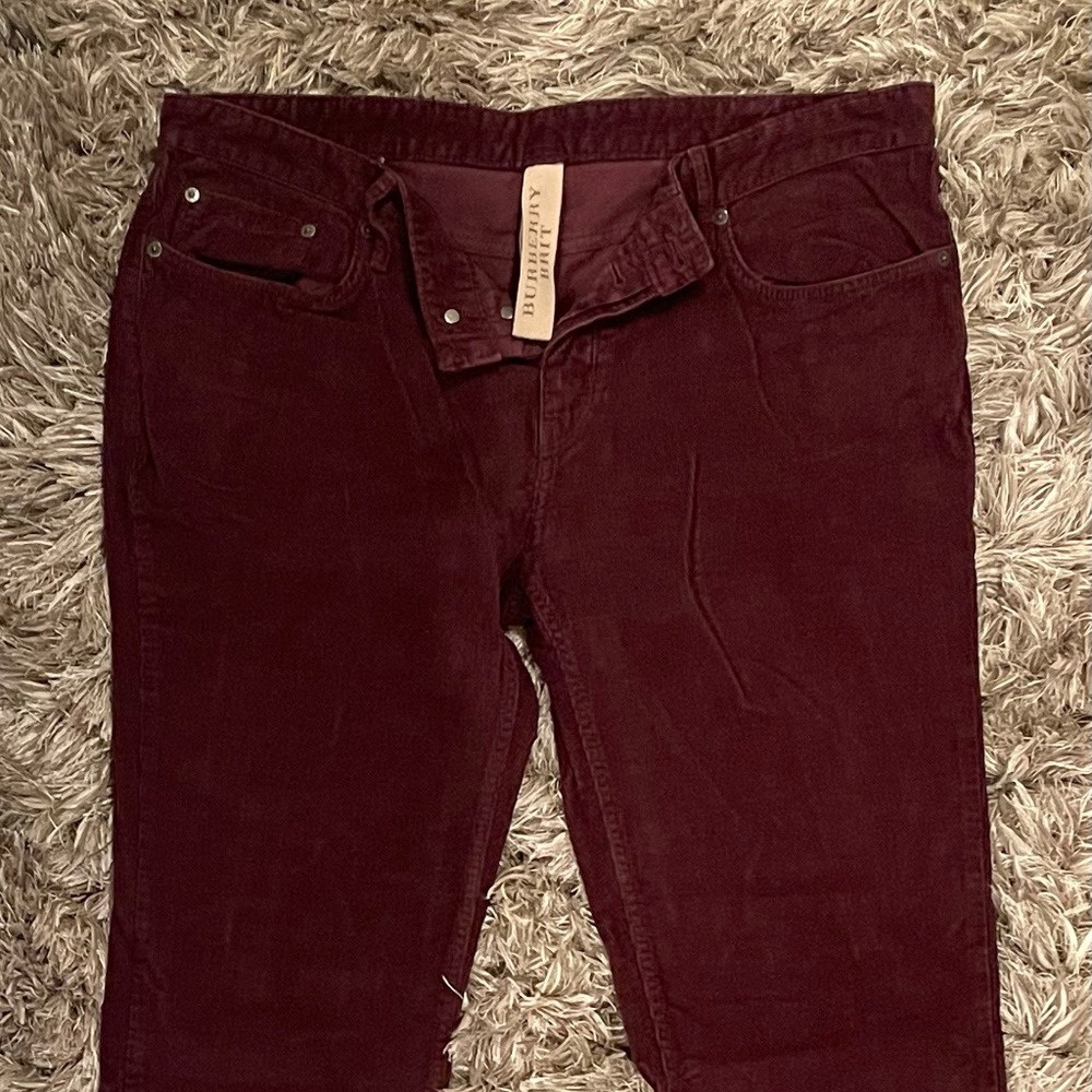 Burberry Brit Courduroy Slim Pants